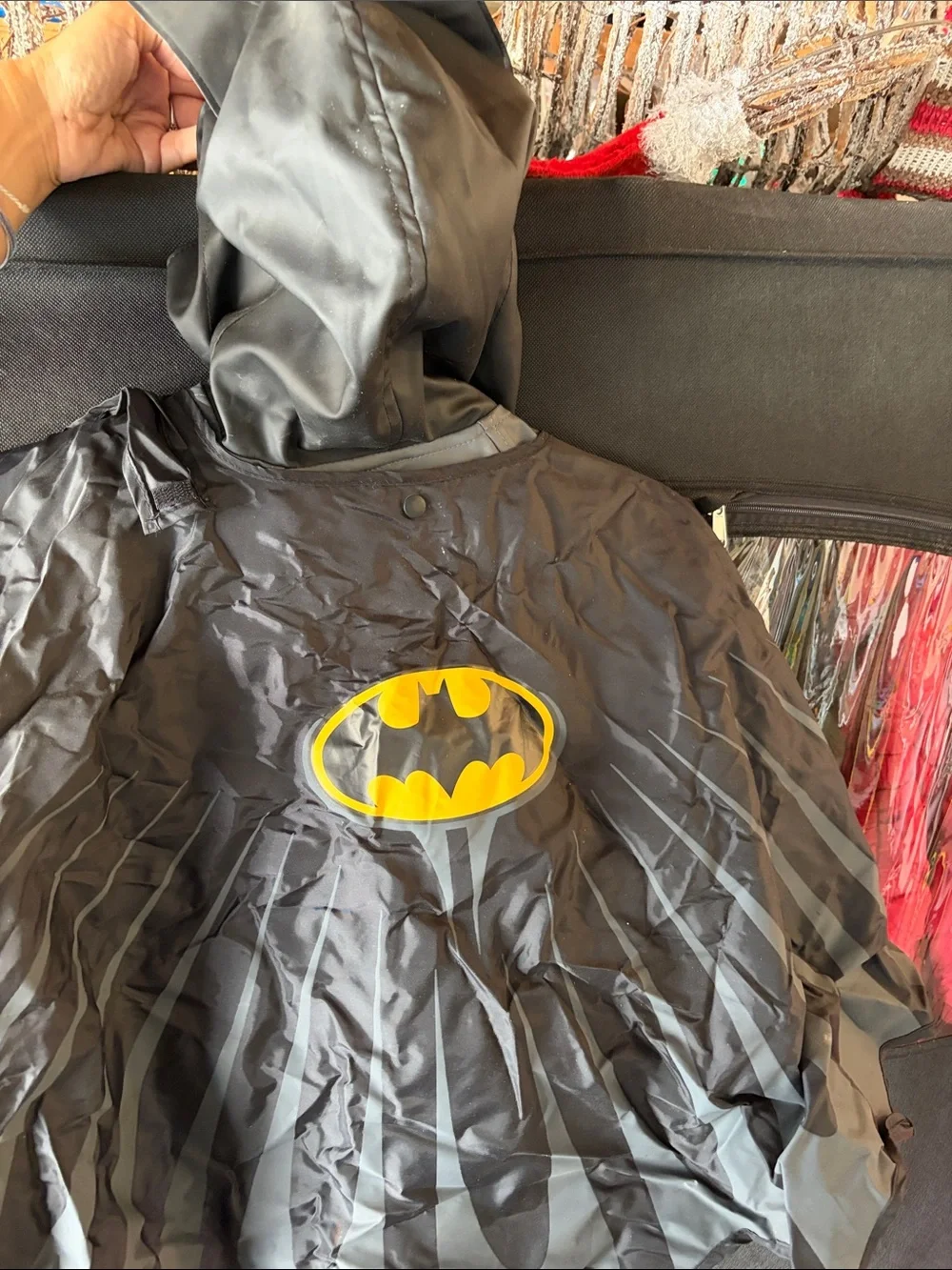 Western Chief Black and Yellow Batman Jacket Costume